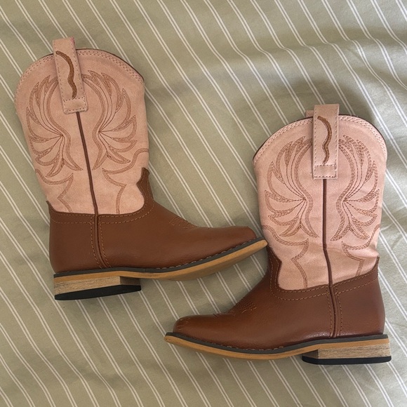 Rollda Other - Rollda Pink and Brown Western Boots